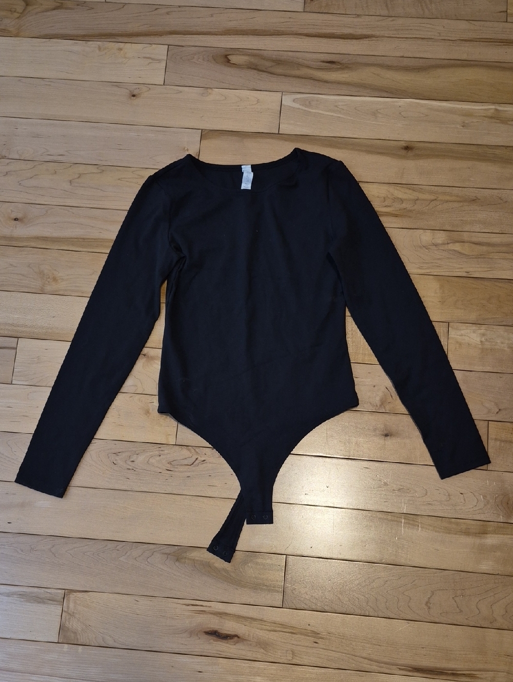 CRZ YOGA Women's Size Small Black Stretch Bodysuit